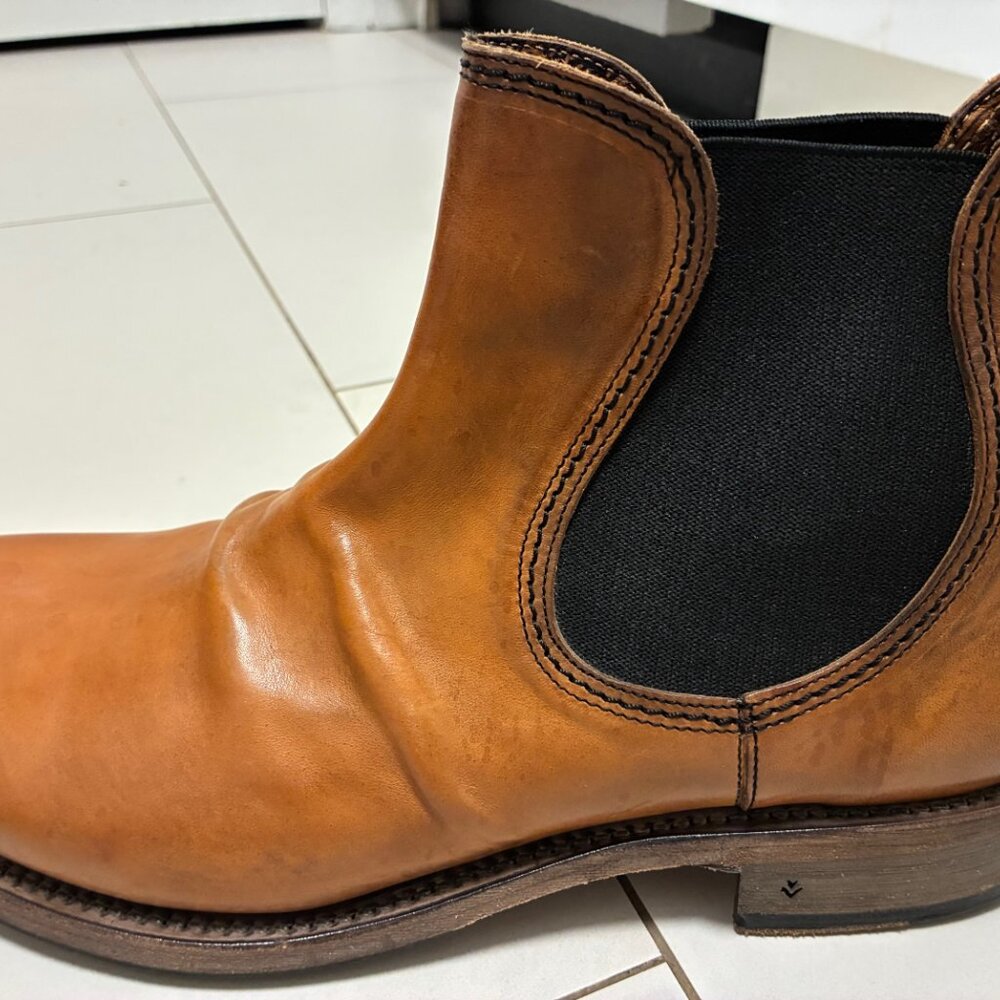 John Varvatos grand father Chelsea Boot 11.5 Handmade in Italy